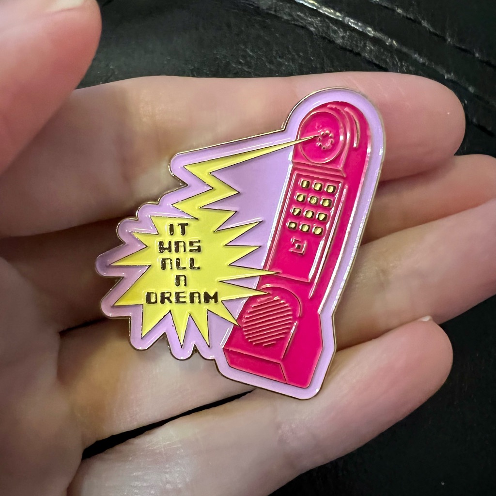 Preowned Pin Pink